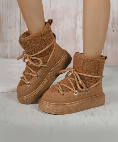 Frostine Lace Anti-slip Boots