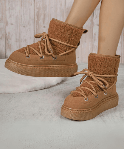 Frostine Lace Anti-slip Boots