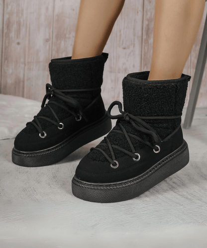 Frostine Lace Anti-slip Boots